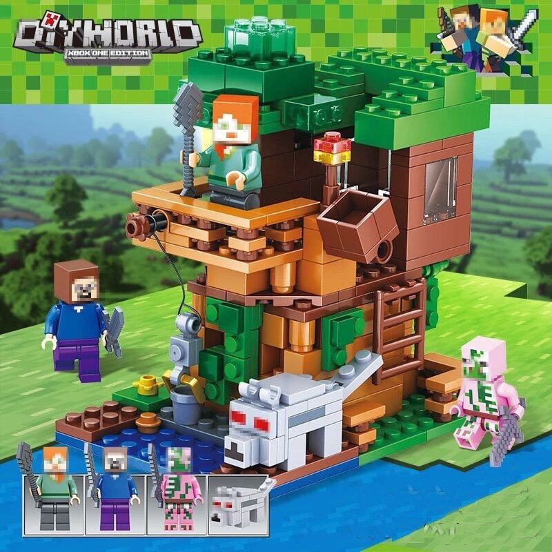 Compatible with Lego Minecraft Tree House Building Blocks Toys ...