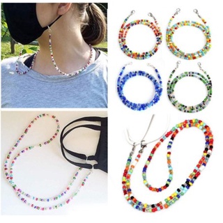 4Pcs Beaded Eyeglass Chains for Women & Girls, Sunglass Holder Strap Around  Neck, Acrylic Eye glasses Hanger Keeper