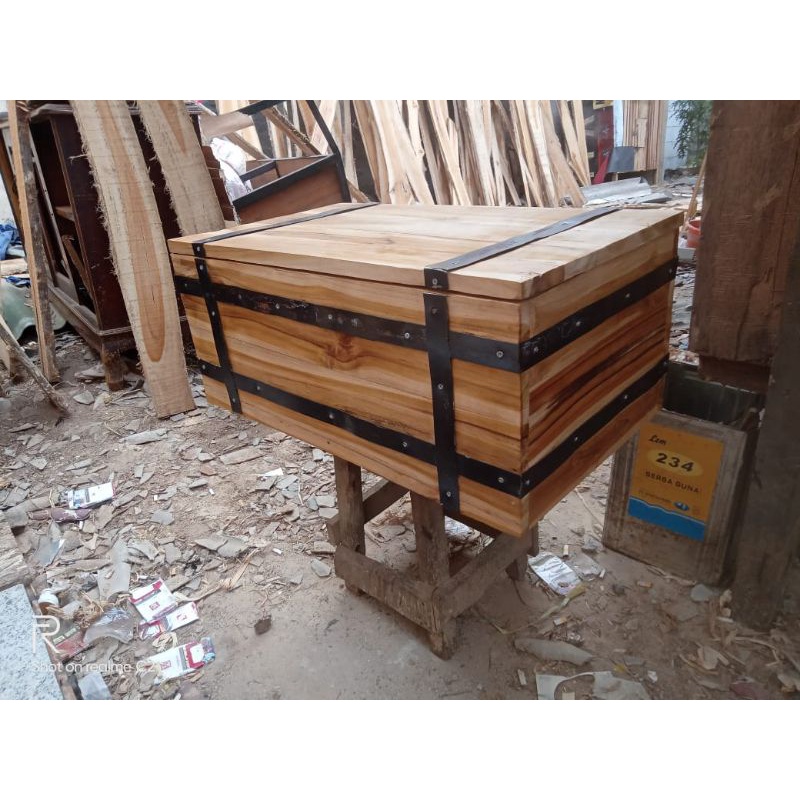 KAYU C.10 teak wood box | Shopee Singapore