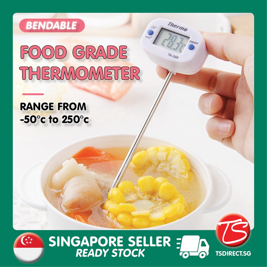 [ SG READY STOCK ] Pin Shape Kitchen Digital Thermometer | Quick ...