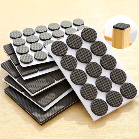 24PCS/Set Chair Leg Pad,Table Chair Foot Mat Stickers, Self