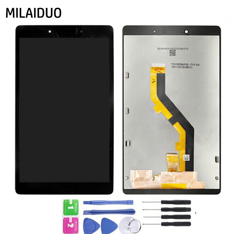 LCD Touch Screen Display Assembly for Samsung Galaxy Tab A 8.0 2019 T290  SM-T290 LCD Screen Digitizer Replacement (Black)