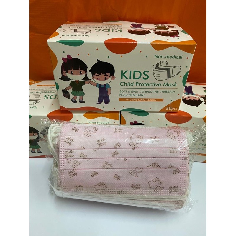kanak-kanak topeng gambar 50 PCS 1 BOX / CHILDREN MASKS CARTOON ...