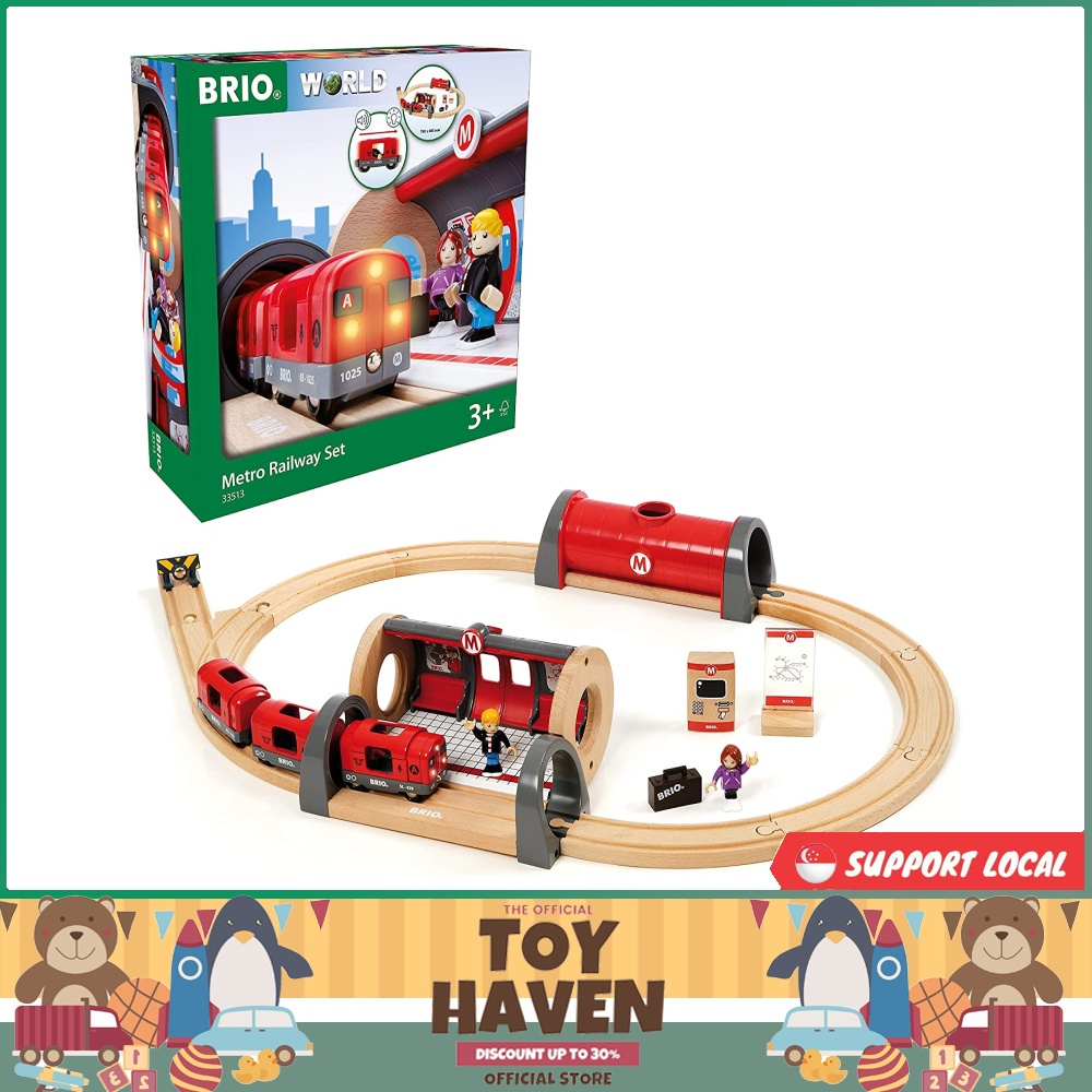 Brio metro railway store set 33513