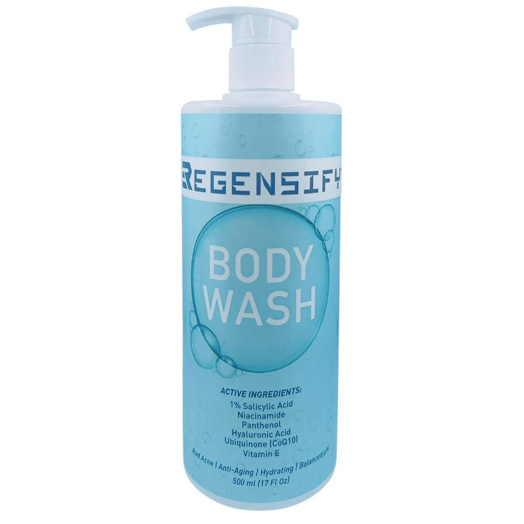 REGENSIFY Red Acne Body Wash Anti Aging Hydrating Moisturising