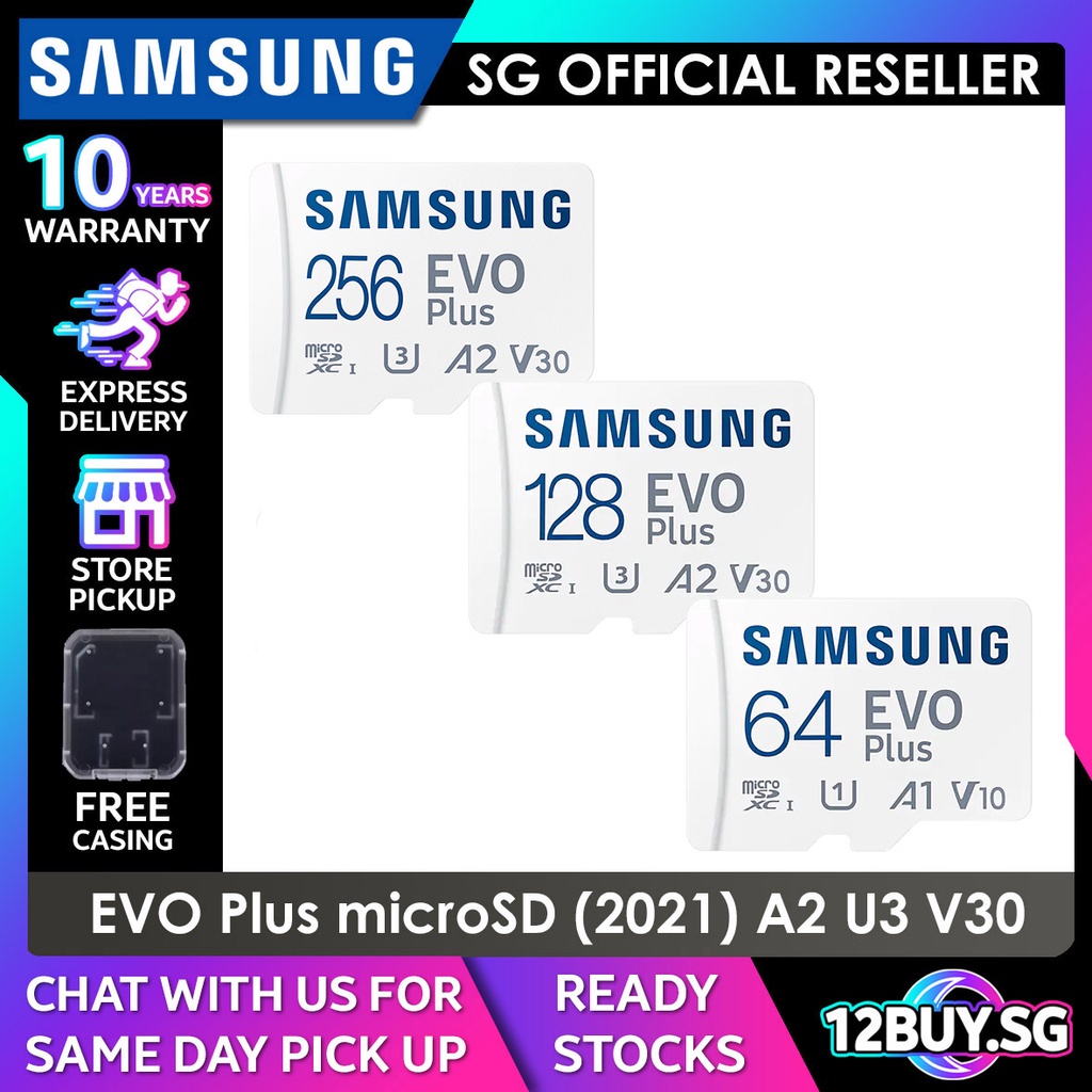 Carte SD Samsung Evo Plus 256Go - Kamera Express