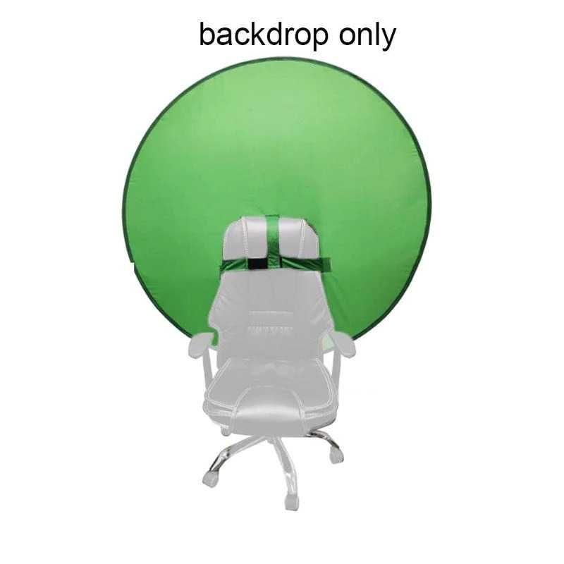 Backdrop Background Green Screen Live Streaming Gaming Chair | Shopee ...