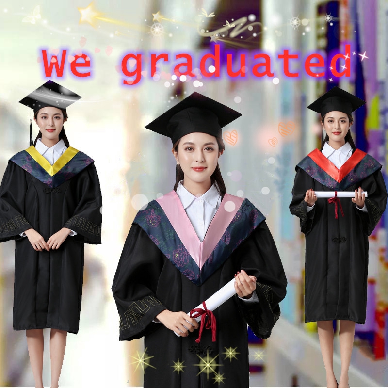 University Graduation Gown Student High School Uniforms Class Team