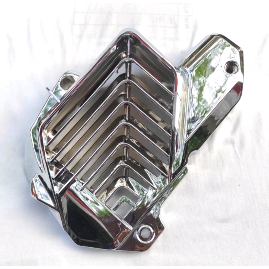 Honda Vario 160 PCX 160 Chrome Radiator Cover | Shopee Singapore