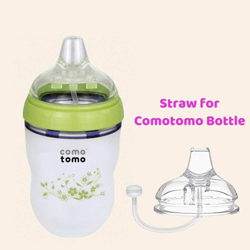 iTronic Straw Compatible with Comotomo Baby Bottle Teat Nipple V.S. Boto Susu Pigeon Avent