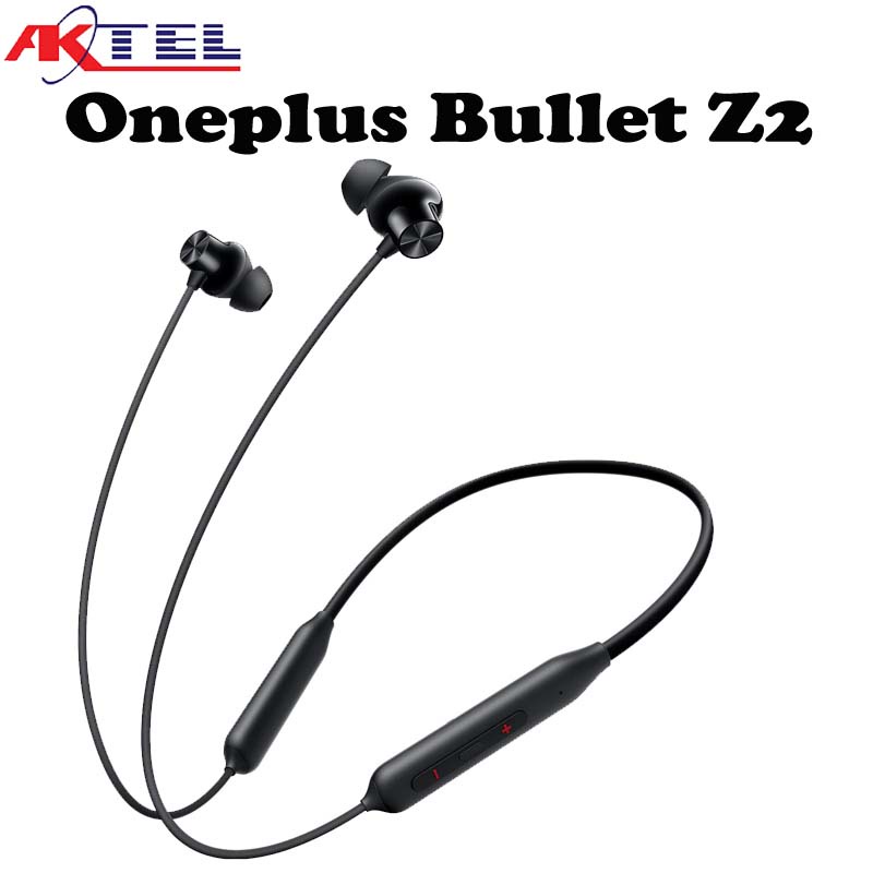 Oneplus Bullets Z2 Bluetooth Wireless in Ear Earphones with Mic 12.4 Mm Drivers 10 Mins Charge 20 Hrs Music Shopee Singapore
