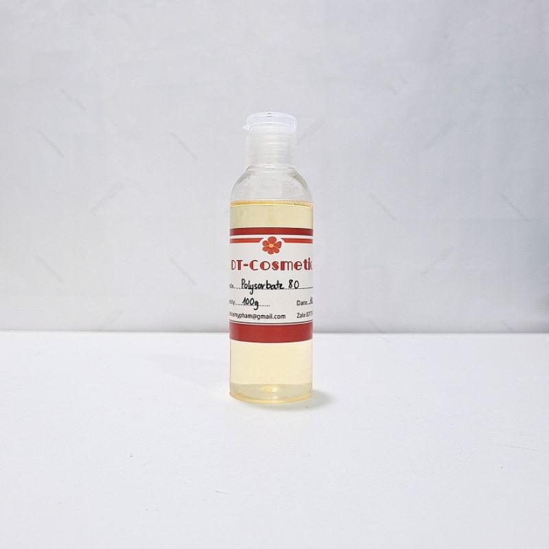 100g Polysorbate 80 (Tween 80) Oil Emulsifier In Water Cosmetic
