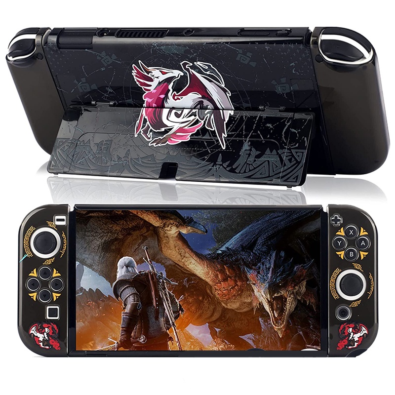 Monster Hunter Rise Switch Skin Nintendo Switch Pro Gamepad