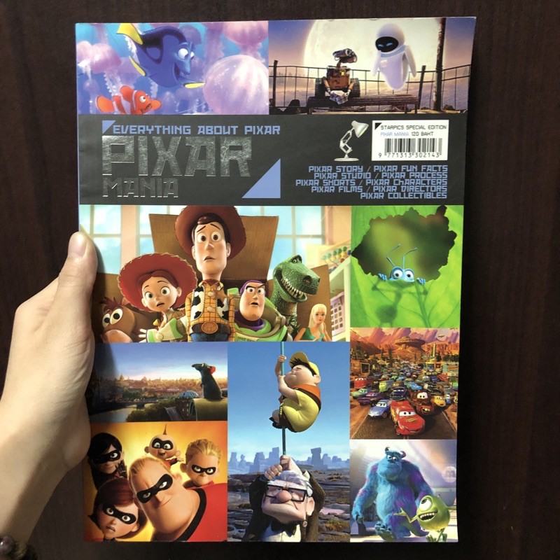 (2nd Hand) Everything about Pixar-Mania (Pic Movie Book Beautiful ...