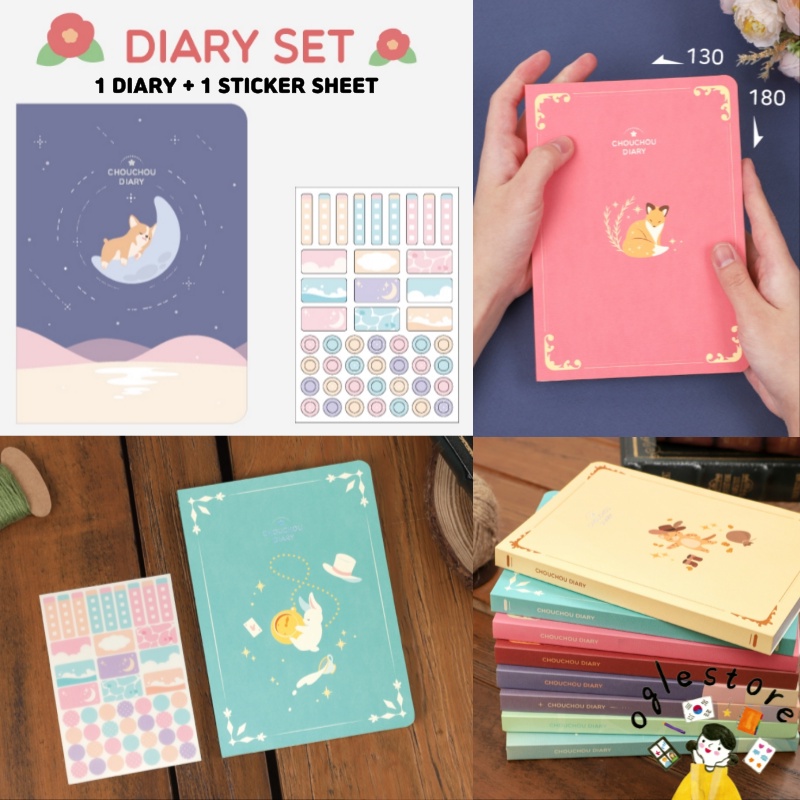 2023 Planner Korean Cute Animal Diary 2023 Korean Planner 2023 with ...