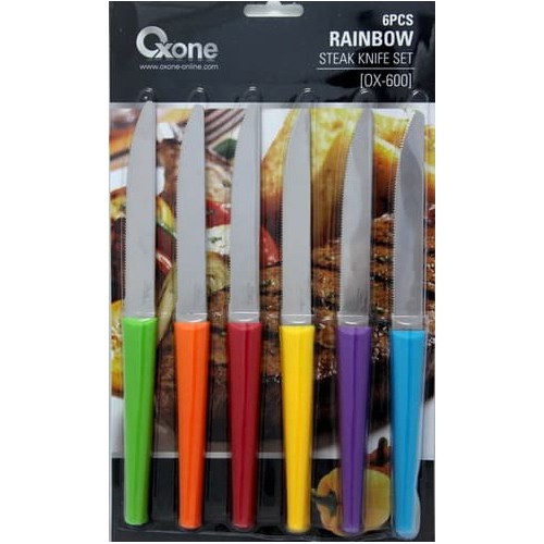 Oxone OX600 Set Pisau Tajam Pisau Buah Peralatan Dapur Isi 6 - Gambar 3