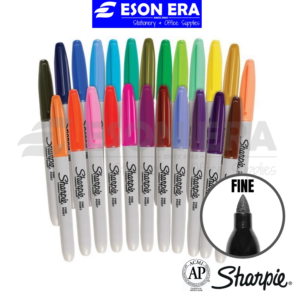 Sharpie Fine Permanent Marker | Shopee Singapore