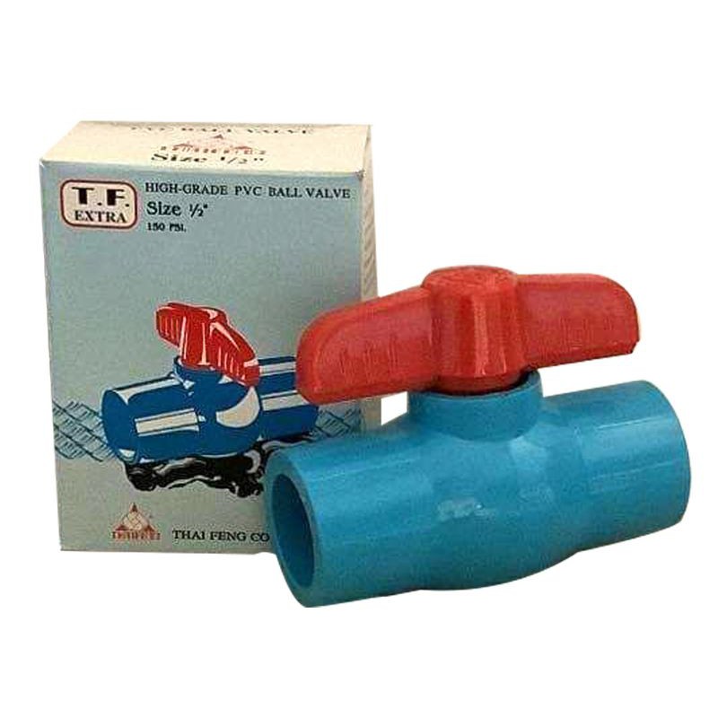 Red Handle Pvc Ball Valve (Ball Valve) Shopee Singapore