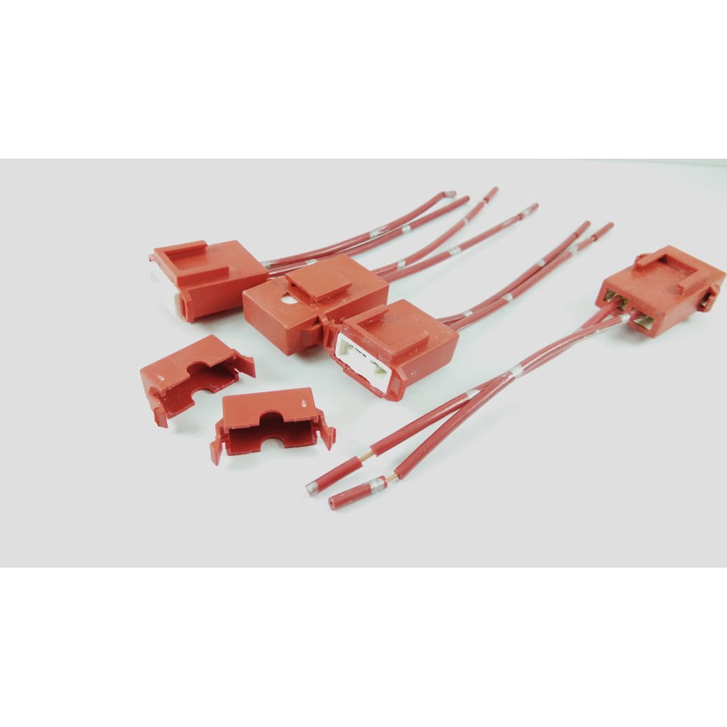 MERAH Heat Resistant Ceramic Plug Fuse Box Housing - Red Fuse Box Fuse ...