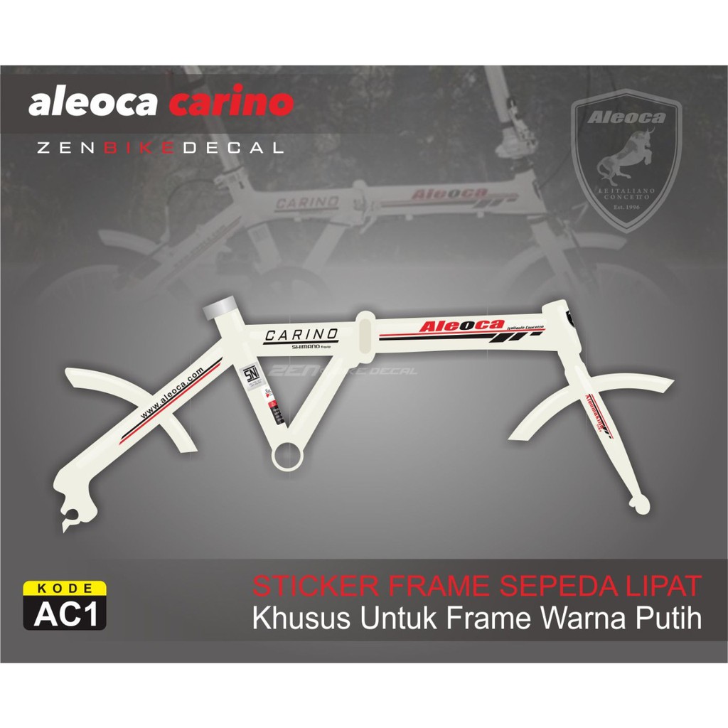 Aleoca folding on sale bike price