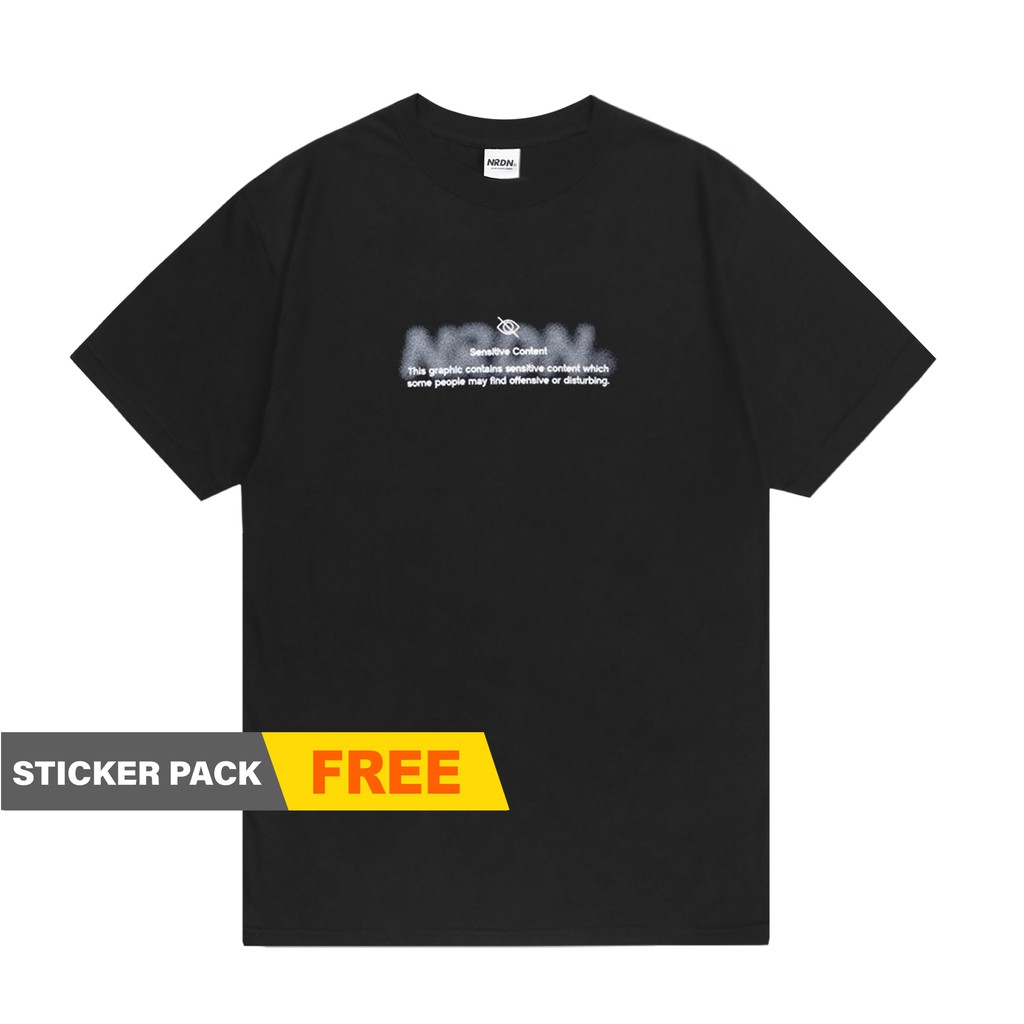 Nrdn Clothing Kaos T-shirt TS.SENSITIVE CONTENT