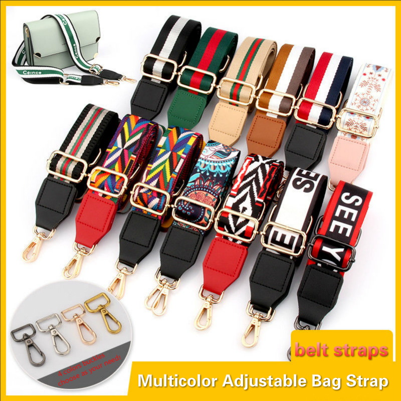 Multicolor Bag Strap Wide Belt Shoulder Bag Strap Replacement Accessory ...