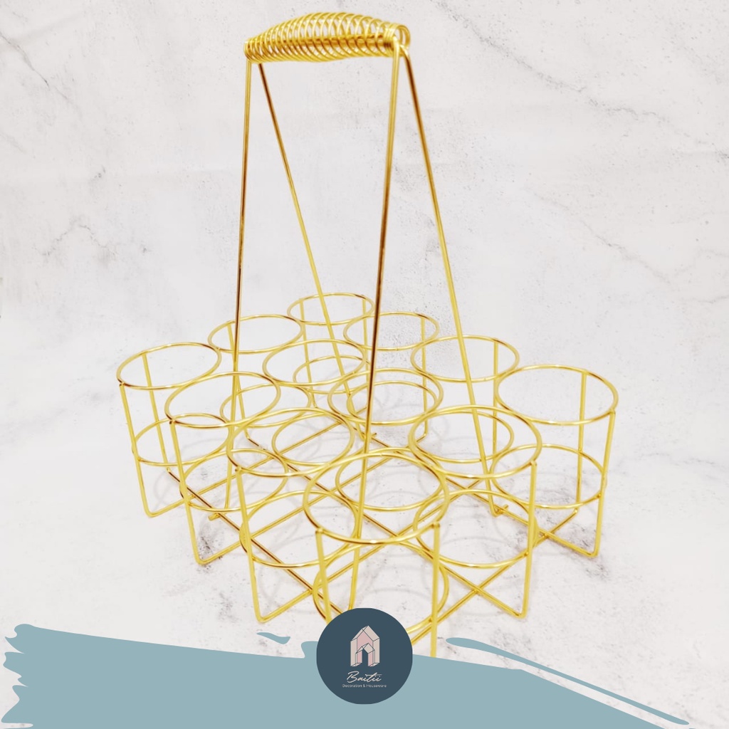 Gold Bottle Rack // AQUA Rack // LEBARAN Bottle Rack // Imported ...