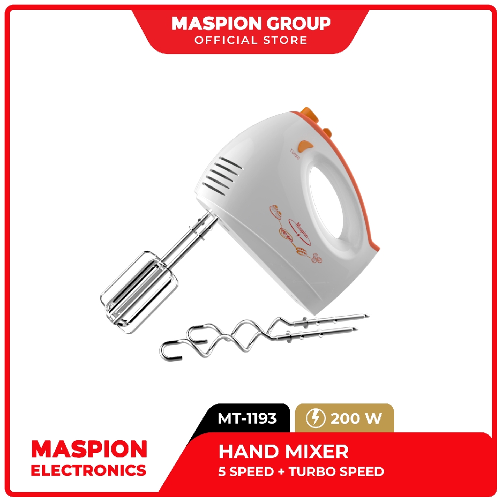 Maspion Electric Hand Mixer Pencampur Elektrik MT-1193 - Gambar 2