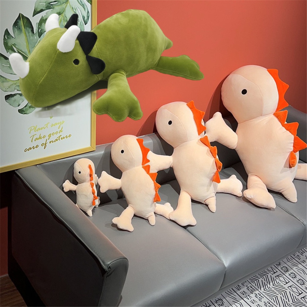 Lovely Dinosaur Weighted Plush Toys Cute Soft Stuffed Animal Plushies