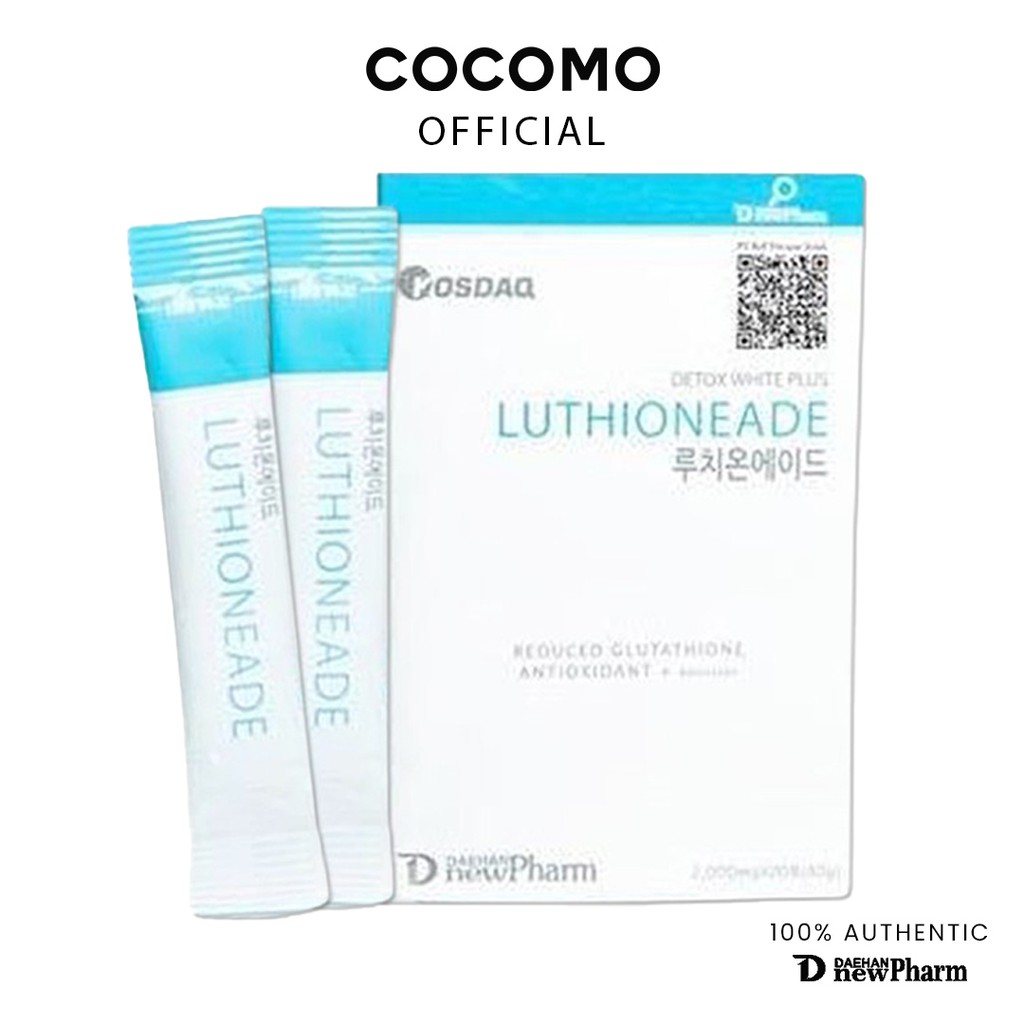 (KOSDAQ) Luthioneade Whitening Supplement -Whitens skin, lightens pigmentation - COCOMO