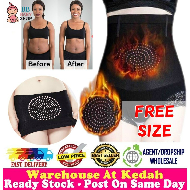 Buron Fat Infrared Panties Slimming High Waist Tummy Control Panties Korset  Bakar Lemak Seluar Dalam Ready Stock 312280