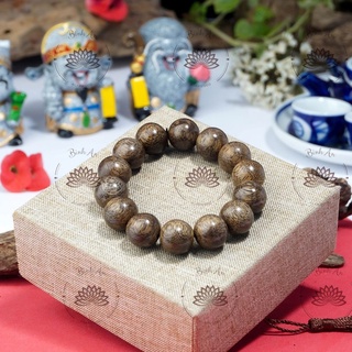 Single Round Bead Agarwood Bracelet Natural Speed Agarwood