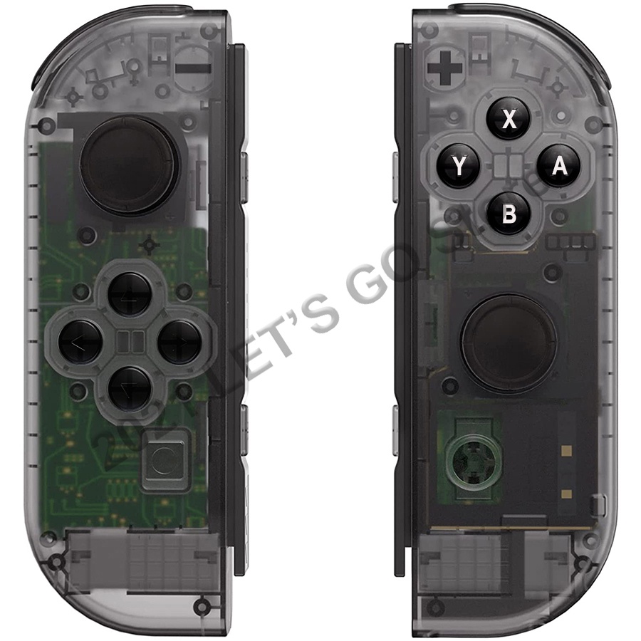 Nintend Switch DIY Replacement Shell Transparent Clear Joycon