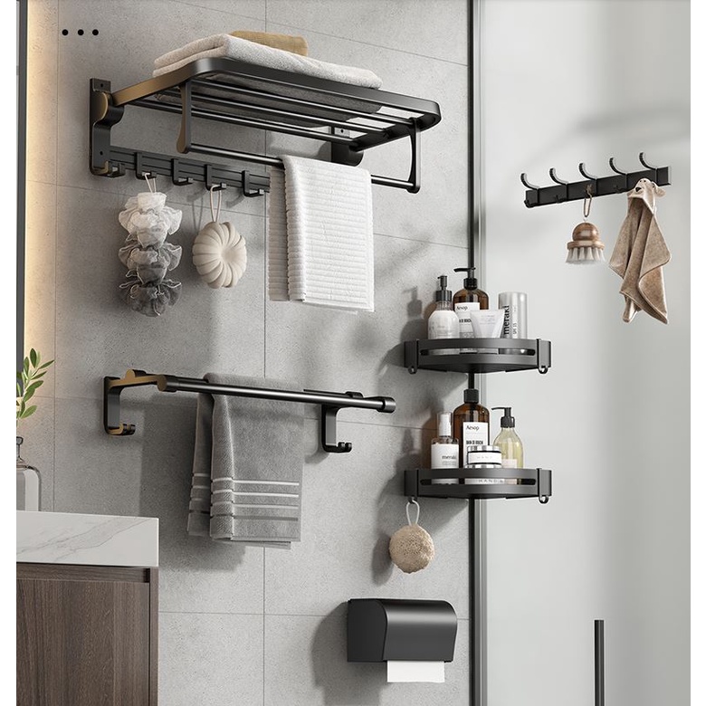 HOMEX Local Bathroom Storage Rack Toilet Rack Towel Rack Tissue Box ...