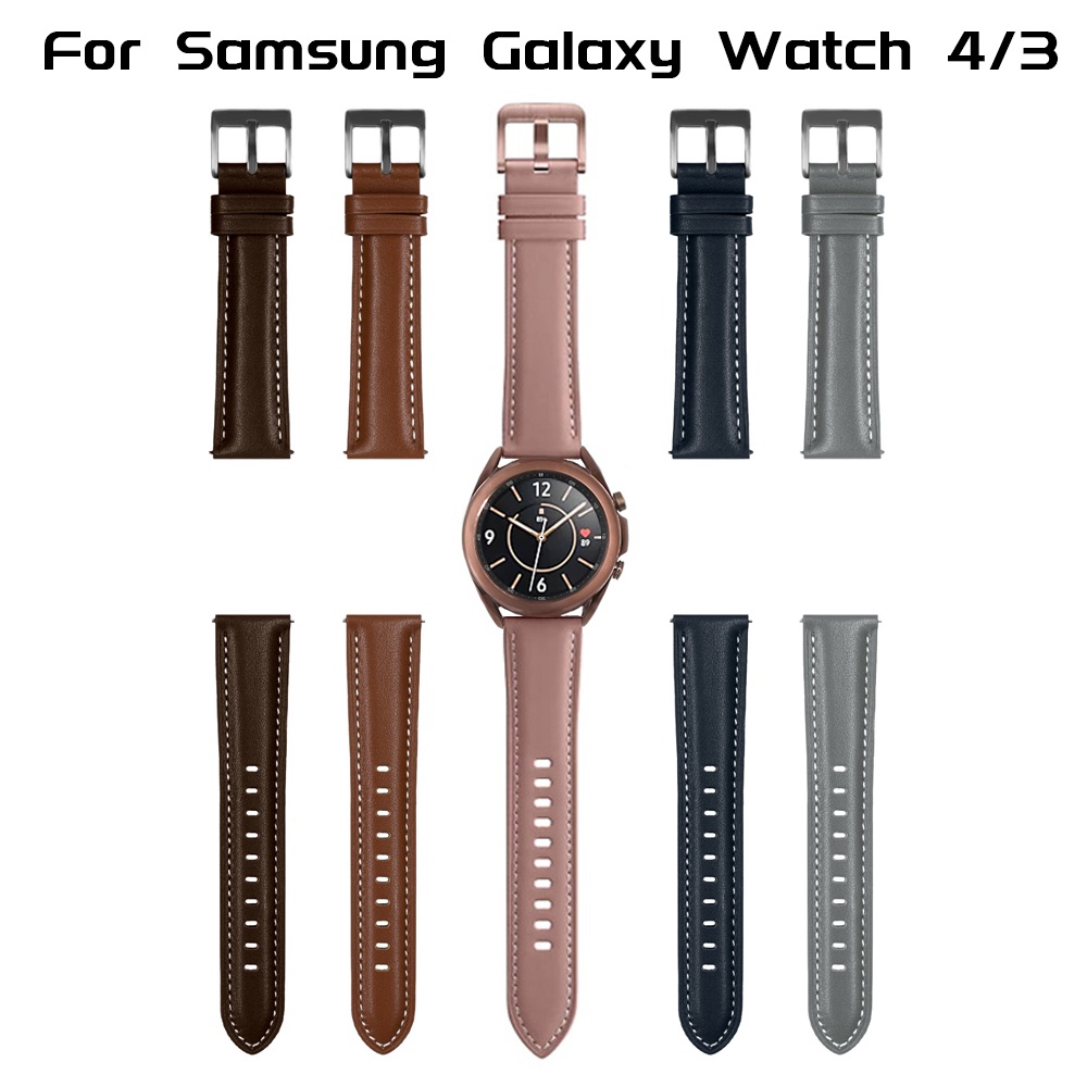 Galaxy watch band leather sale