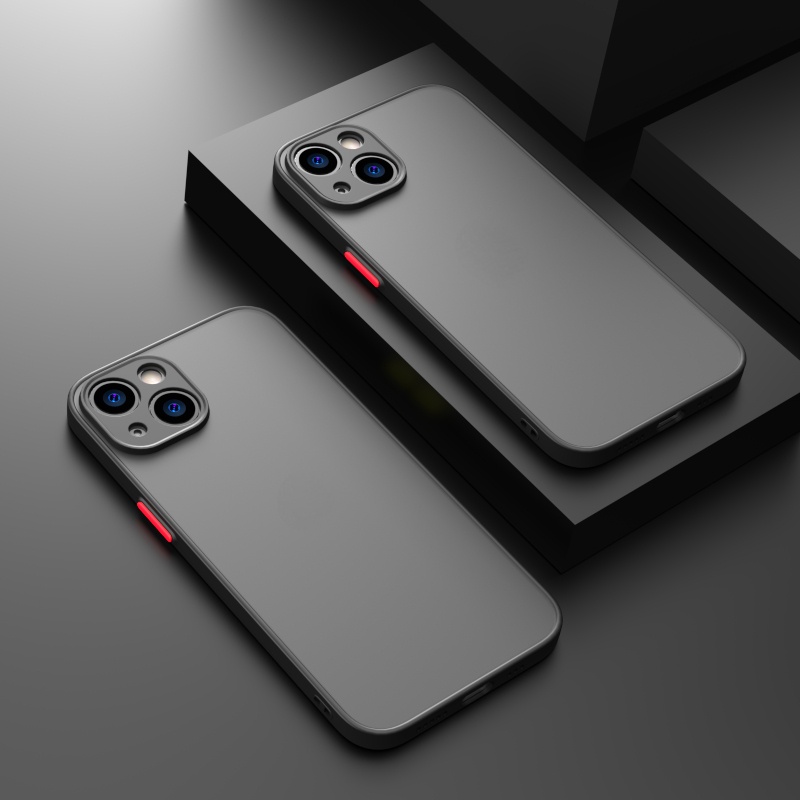 Shockproof Armor Matte Case For iPhone 16 15 14 13 Pro Max 11 12 13 14 ...