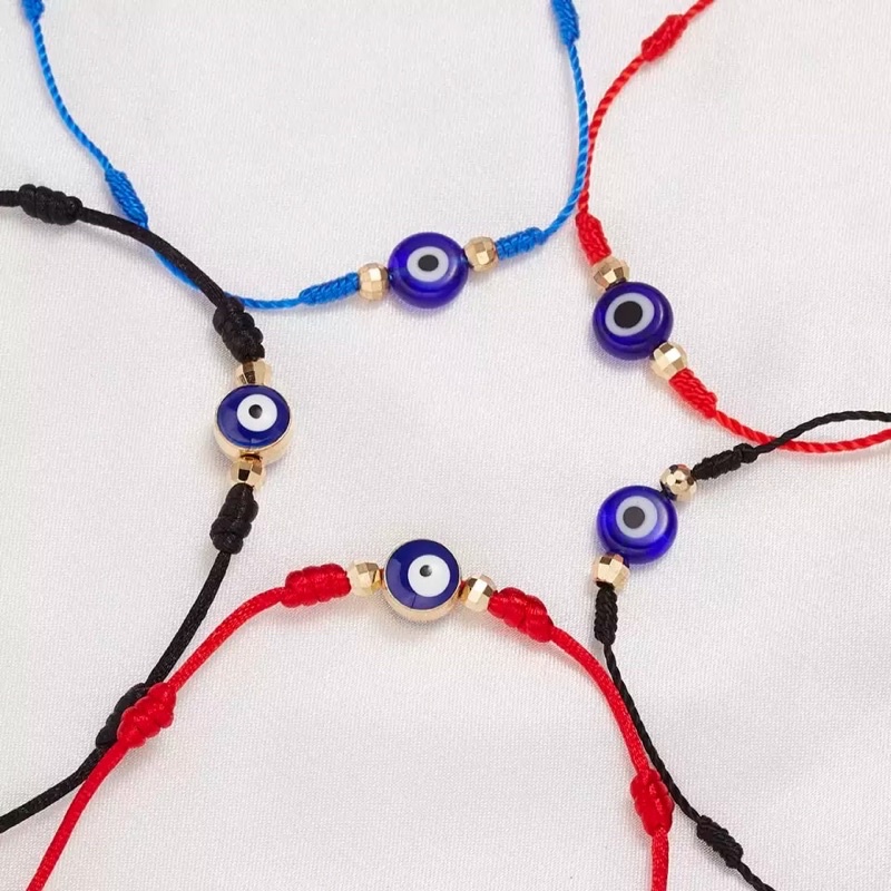 Turkish Evil Eye 7 Knot Rope Bracelet (1pc) | Shopee Singapore