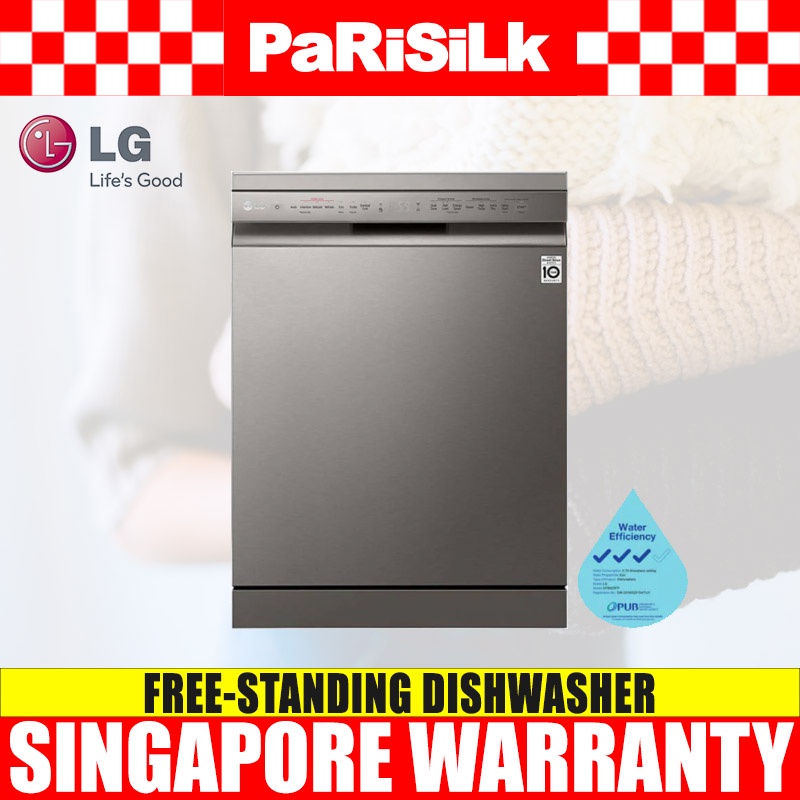 LG DFB425FP Free Standing Front Control Smart Wifi Enabled Dishwasher