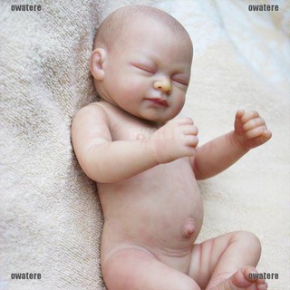 14inch Full Body Silicone Bebe Reborn Boy“Isaac” Doll GirlCoco Soft Dolls  Lifelike Baby DIY Blank Toys