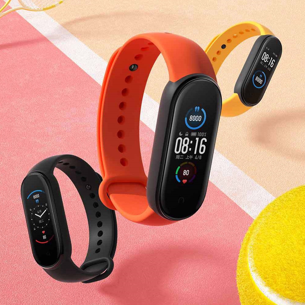 Sport Silicone strap for Xiaomi Mi Band 6 5 NFC Smart Wristband Replacement band For xiaomi mi band 5 6