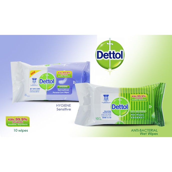 Dettol Antibacterial Wet Wipes - original