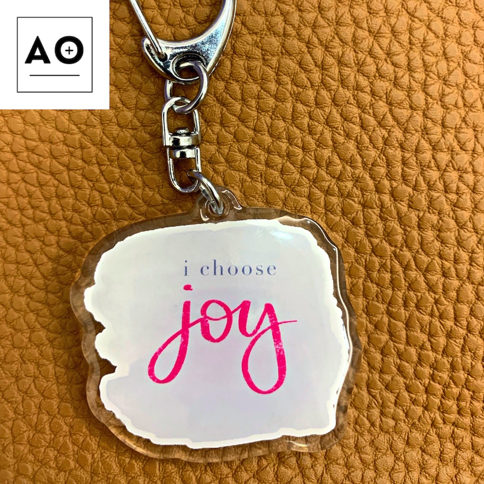 I Choose Joy Keychain | Christian ️ | Acrylic Keychain With Epoxy ...