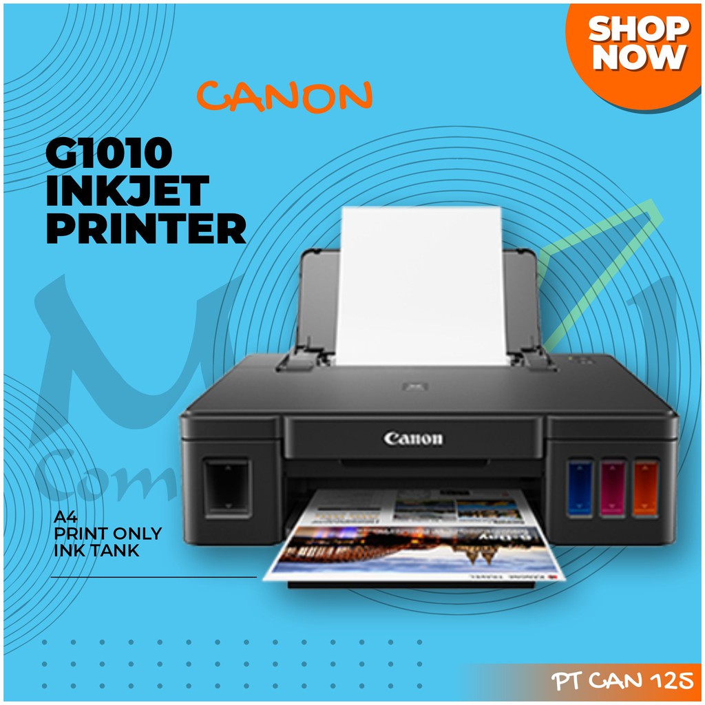 Canon Pixma G1010 RefillAble Ink Tank for High Volume Printing A4 ...