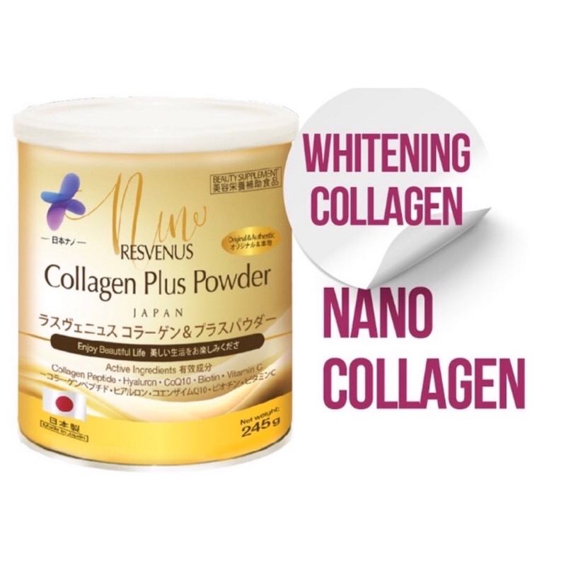 ✨ READY STOCKS ✨ NANO JAPAN Collagen Plus Powder 245g