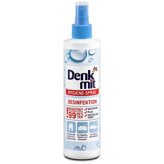 Denkmit Hygiene Spray | Denkmit Hygiene-Pumpspray, 0,1 l Biozidprodukt ...