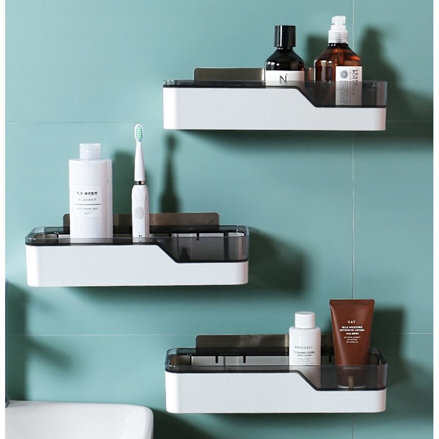 Storage Shelf Rack for Bathroom Kitchen Shampoo Lotion Holder Organizer ...