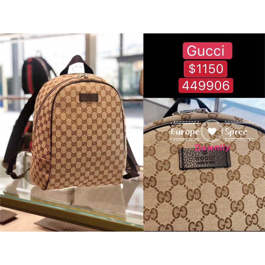 Gucci store backpack singapore