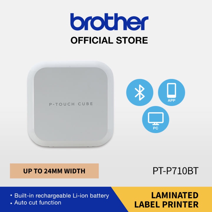 Brother PT-P710BT Label Printer | Shopee Singapore