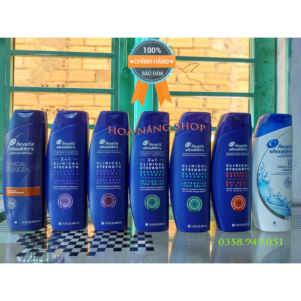 Head & Shoulder Clinical Strength shampoo 400ml | Shopee Singapore