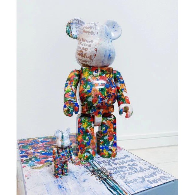 BE@RBRICK 木梨憲武《感謝》100％＆400％ ベアブリック